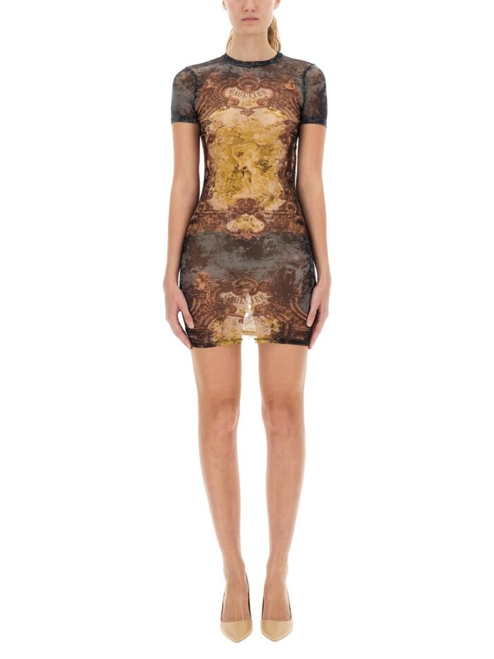 JEAN PAUL GAULTIER MINI "MEDAILLON" DRESS