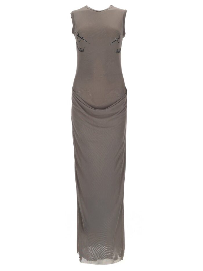JEAN PAUL GAULTIER "NEEDLES" LONG DRESS