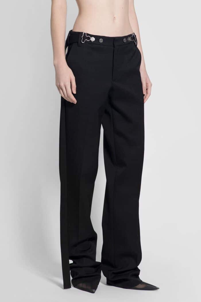 JEAN PAUL GAULTIER Overall Wool Trousers