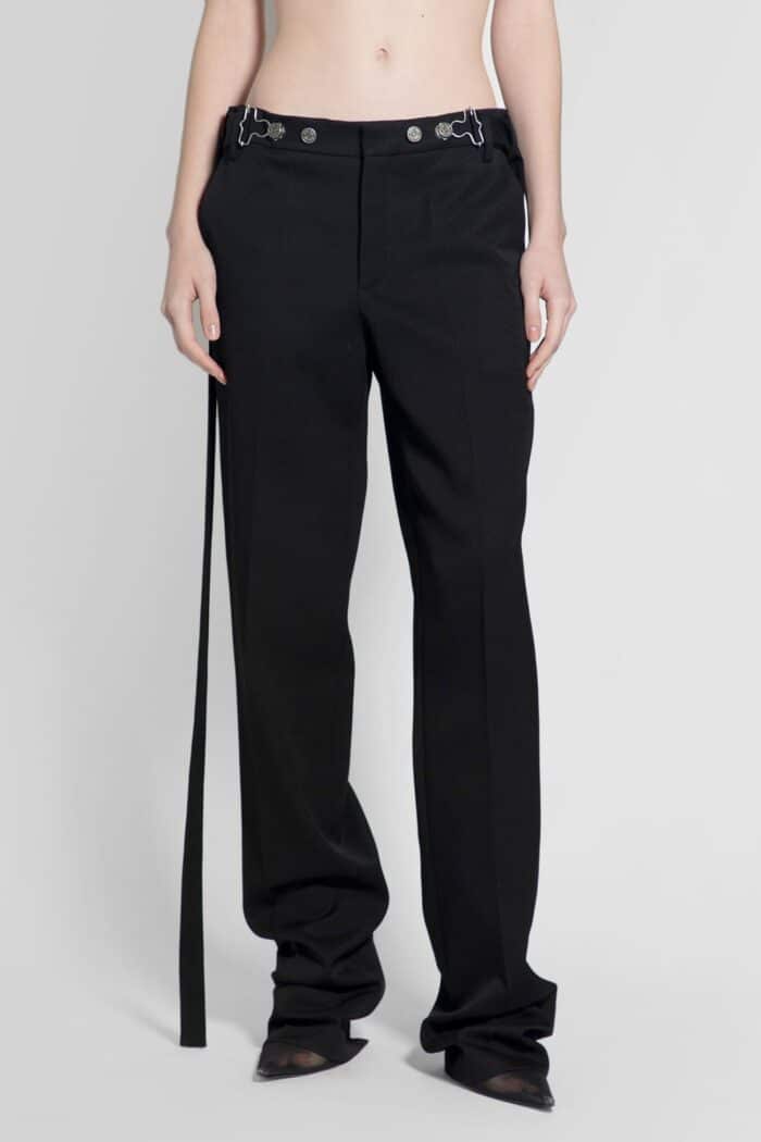 JEAN PAUL GAULTIER Overall Wool Trousers