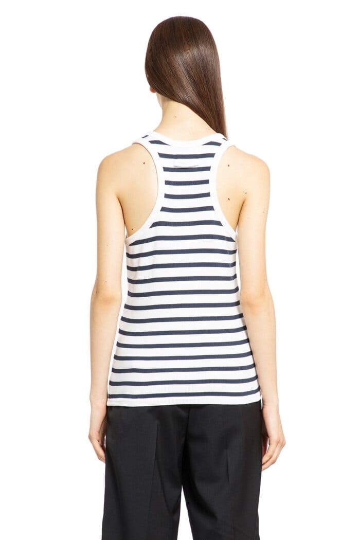 JEAN PAUL GAULTIER Ribbed Marinire Tank Top