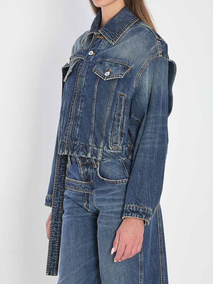Jean Paul Gaultier Strap jacket in denim