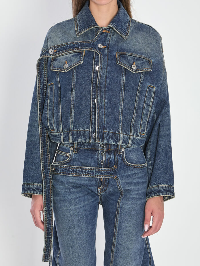 Jean Paul Gaultier Strap jacket in denim