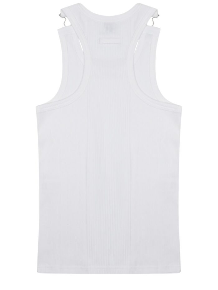 JEAN PAUL GAULTIER TANK TOP IN COTONE