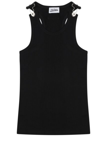 JEAN PAUL GAULTIER TANK TOP IN COTONE