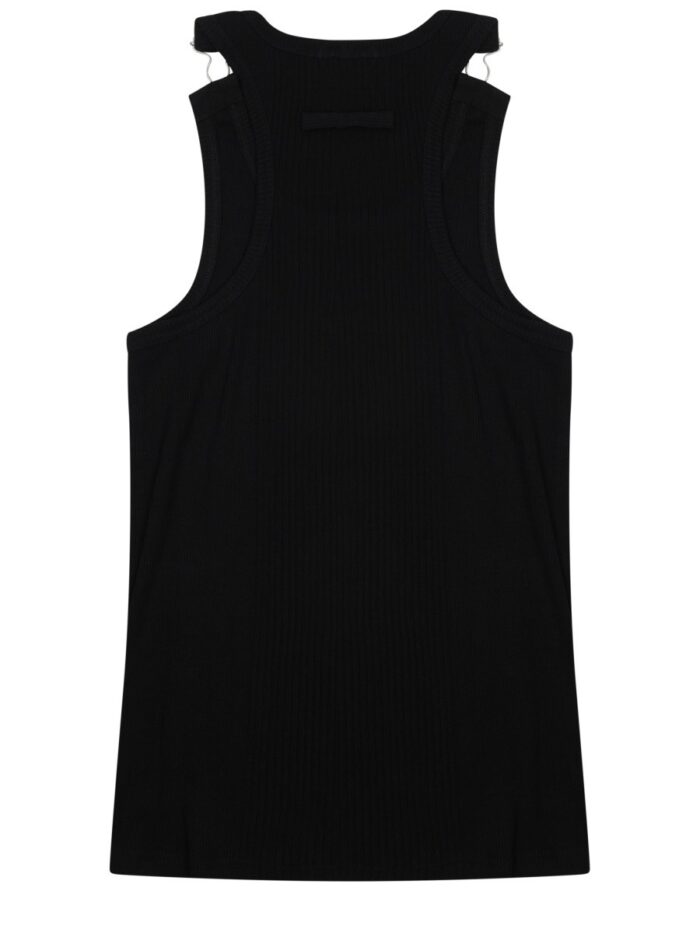 JEAN PAUL GAULTIER TANK TOP IN COTONE