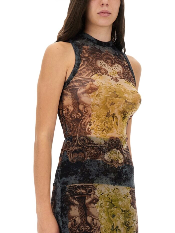 JEAN PAUL GAULTIER TANK TOP "MÉDAILLON"