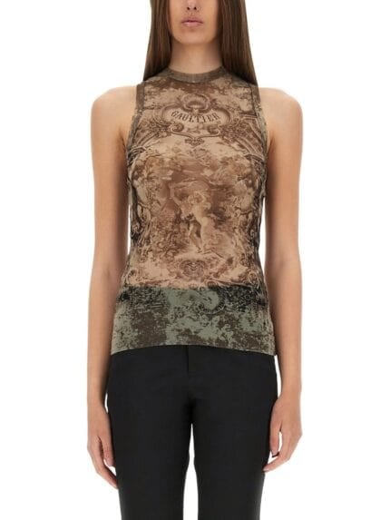 JEAN PAUL GAULTIER TANK TOP "MÉDAILLON"