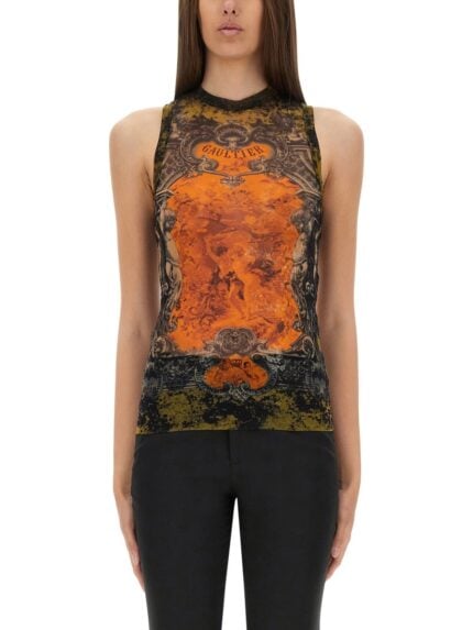 JEAN PAUL GAULTIER TANK TOP "MÉDAILLON"