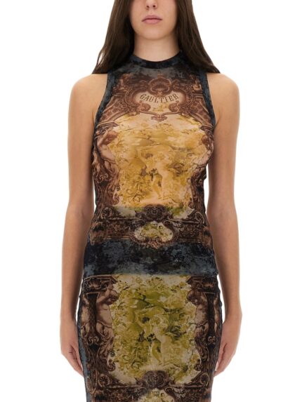 JEAN PAUL GAULTIER TANK TOP "MÉDAILLON"