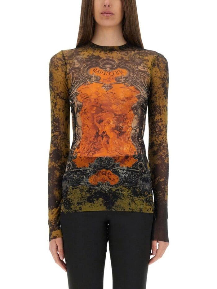 JEAN PAUL GAULTIER TOP "MÉDAILLON"
