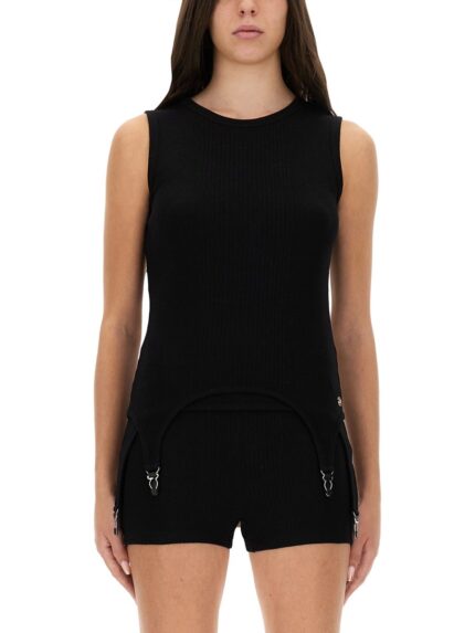 JEAN PAUL GAULTIER TOP WITH GARTER DETAIL