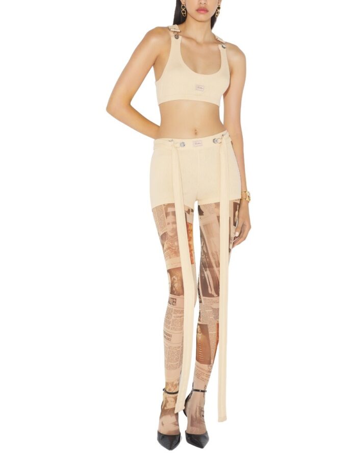 JEAN PAUL GAULTIER TOPS WITH LOGO