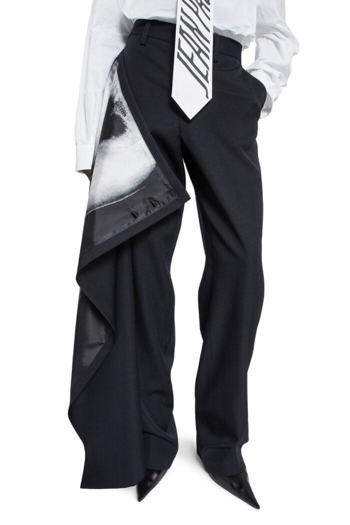 JEAN PAUL GAULTIER Trompe L'oeil ''Body Mariniere'' Trousers