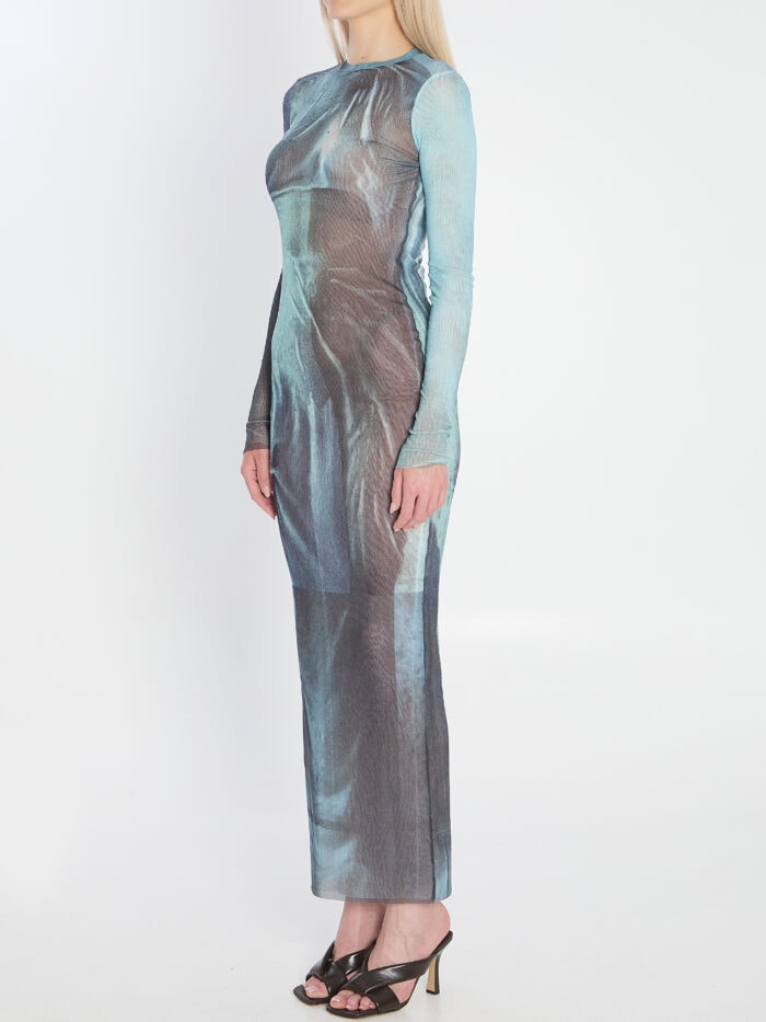 Jean Paul Gaultier Water long dress