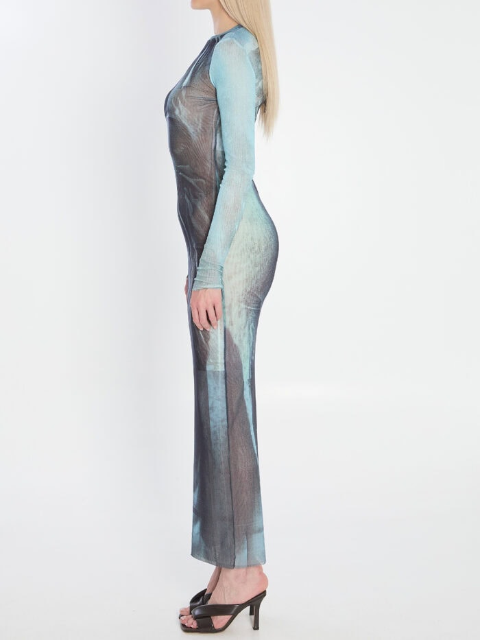 Jean Paul Gaultier Water long dress