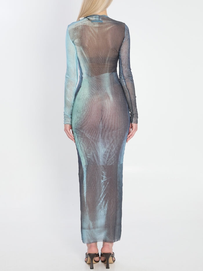 Jean Paul Gaultier Water long dress