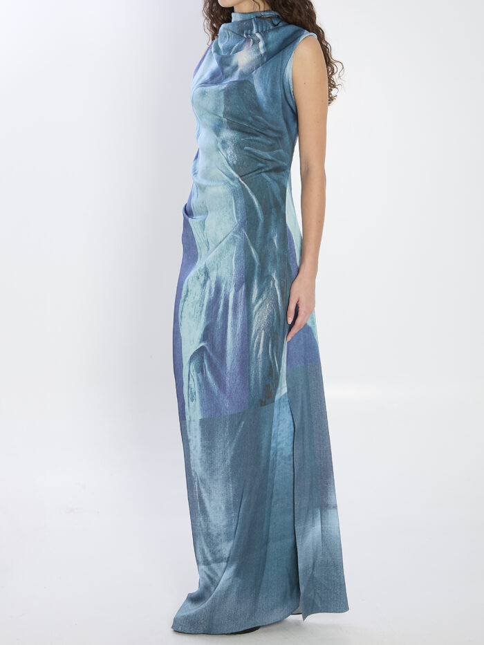 Jean Paul Gaultier Water long dress