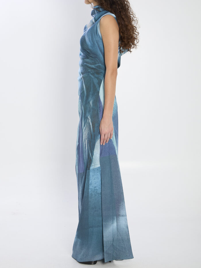 Jean Paul Gaultier Water long dress