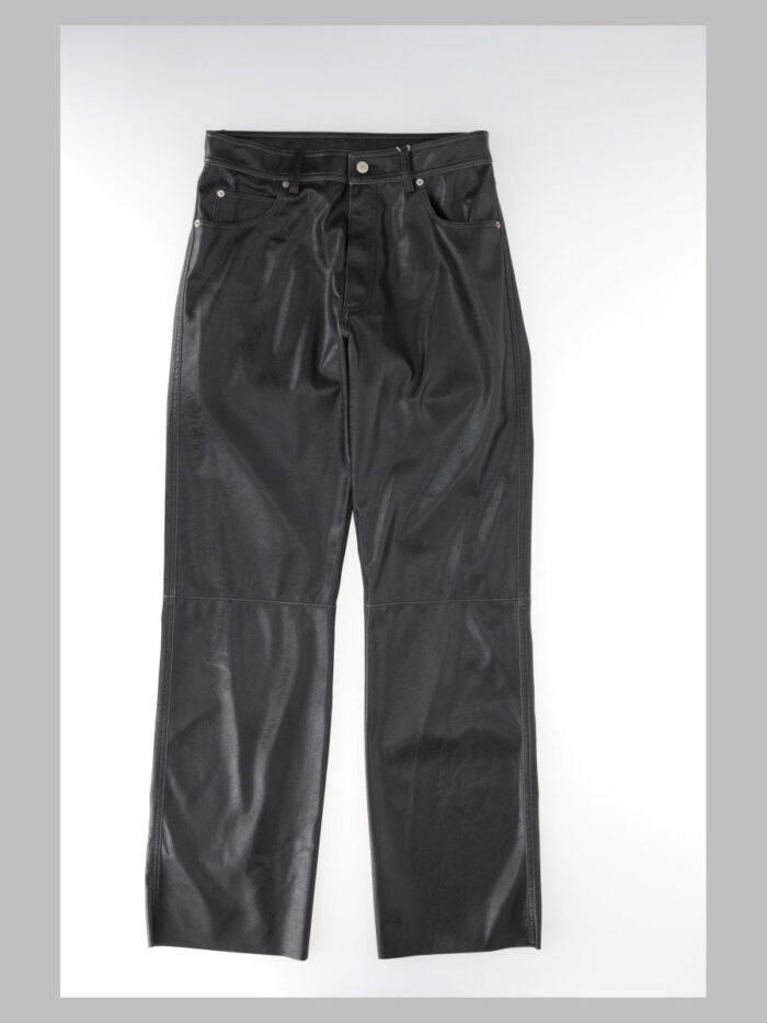 MM6 MAISON MARGIELA Jeans 5 Tasche Effetto Pelle