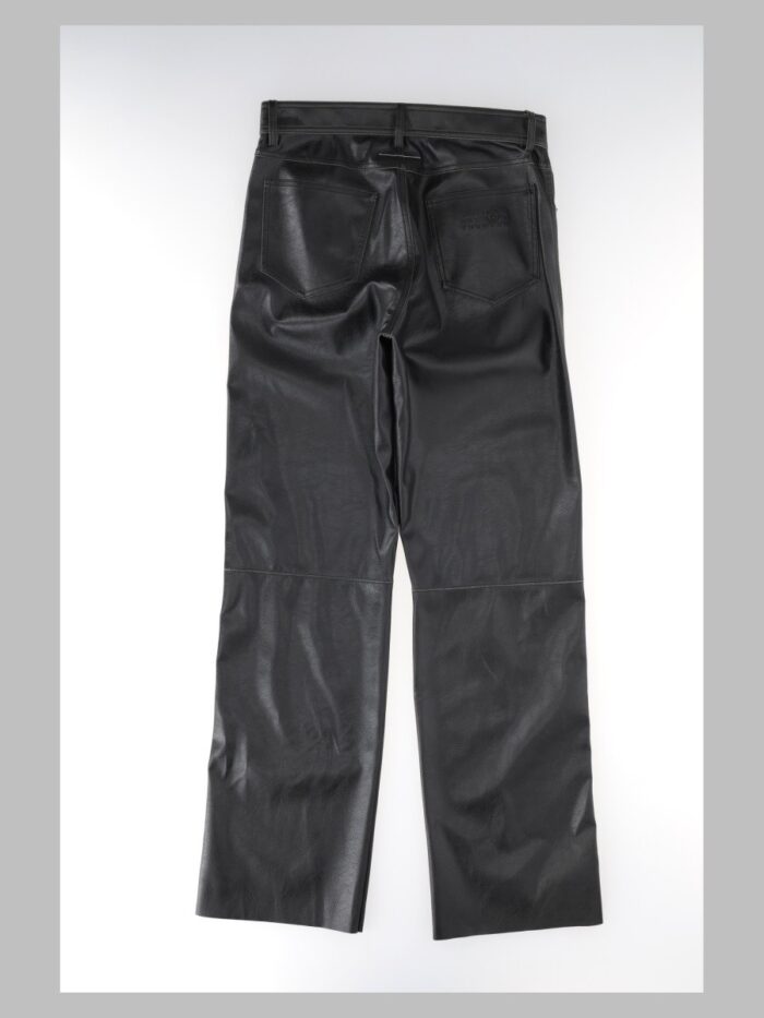 MM6 MAISON MARGIELA Jeans 5 Tasche Effetto Pelle
