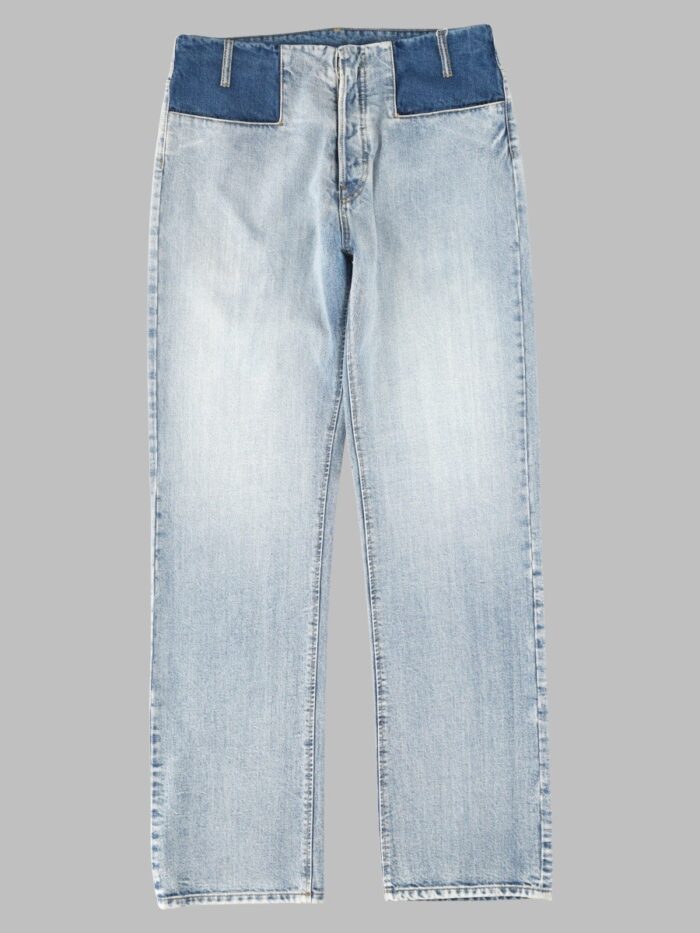 Maison Margiela Jeans A Gamba Dritta In Denim