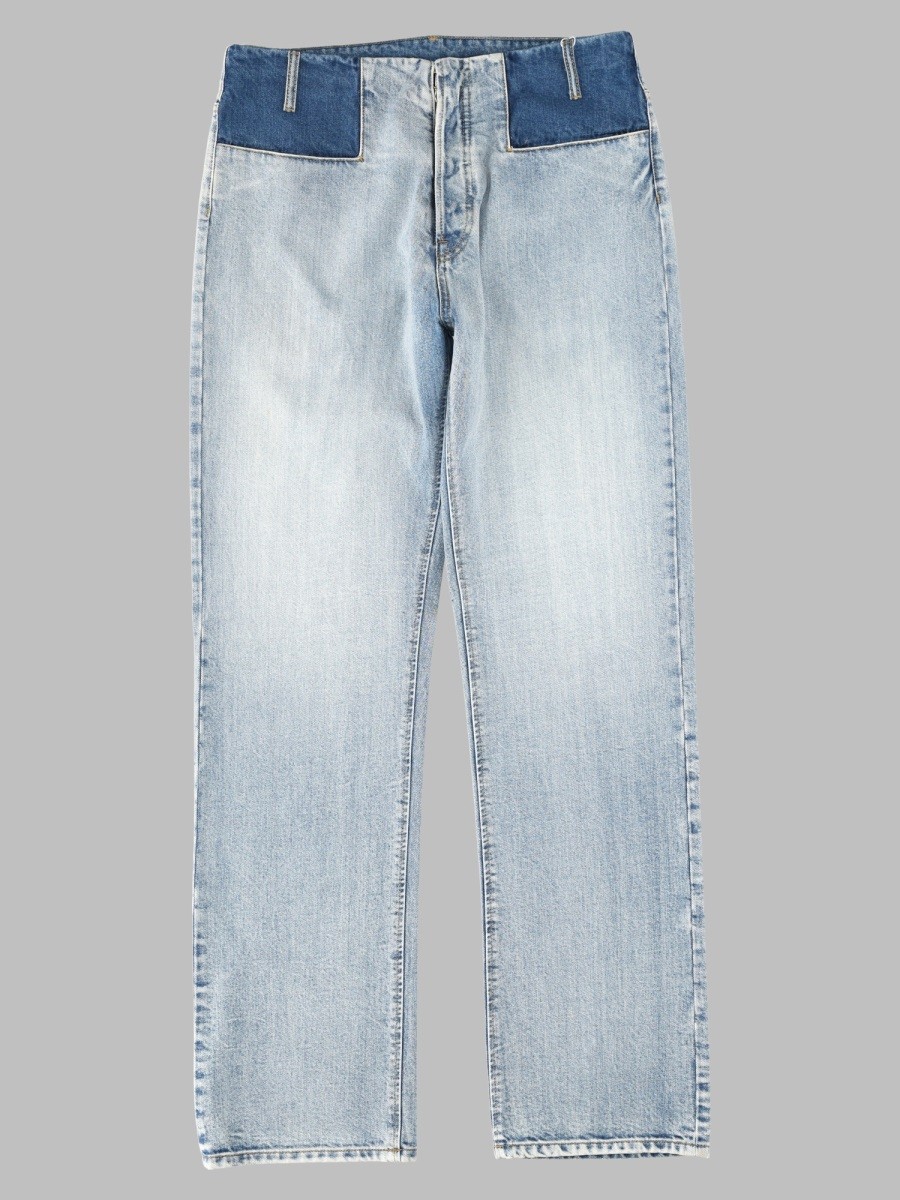 Maison Margiela Jeans A Gamba Dritta In Denim