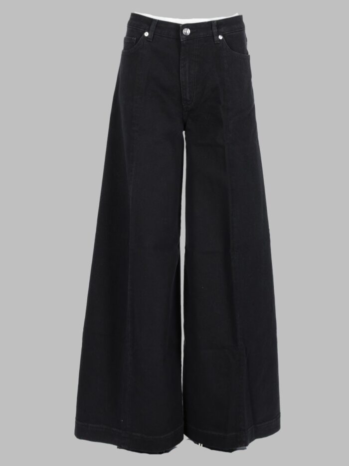 nine:inthe:morning jeans ampio in cotone NINE:INTHE:MORNING Jeans Ampio In Cotone