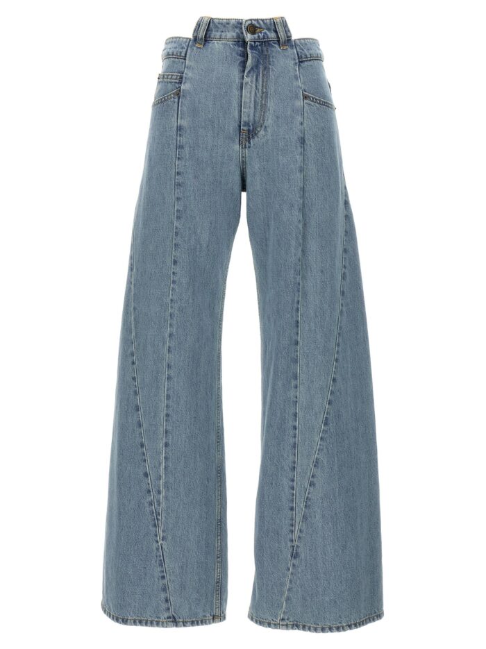 maison margiela jeans asymmetrical waist Maison Margiela Jeans Asymmetrical Waist