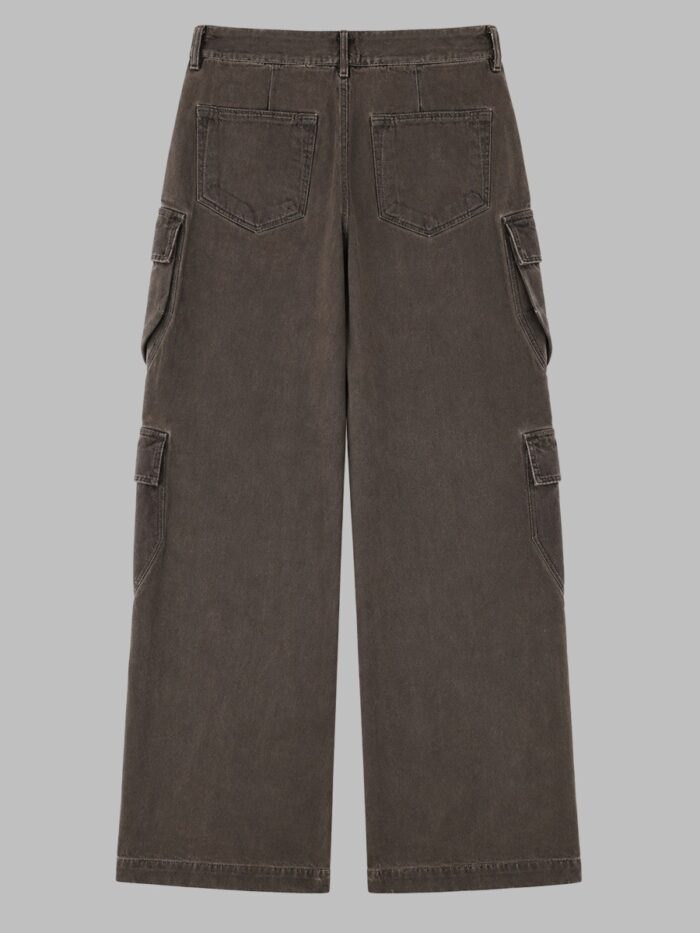 RICK OWENS DRKSHDW JEANS CARGO IN DENIM DI COTONE