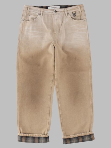 Golden Goose Deluxe Brand Jeans Con Dettaglio Check