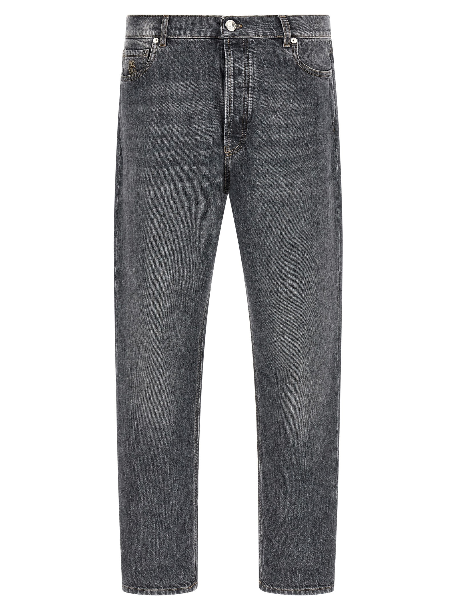 Brunello Cucinelli Jeans Denim Greyscale