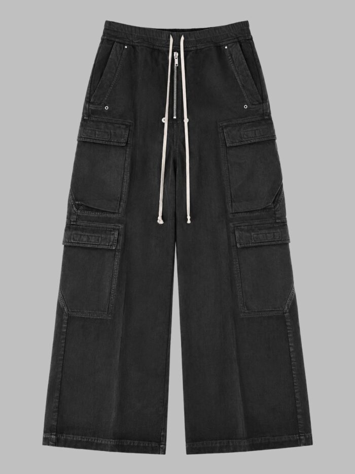 rick owens drkshdw jeans "double cargo jumbo belas" RICK OWENS DRKSHDW JEANS "DOUBLE CARGO JUMBO BELAS"