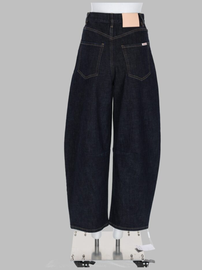 SELF-PORTRAIT JEANS DRITTI IN DENIM DI COTONE