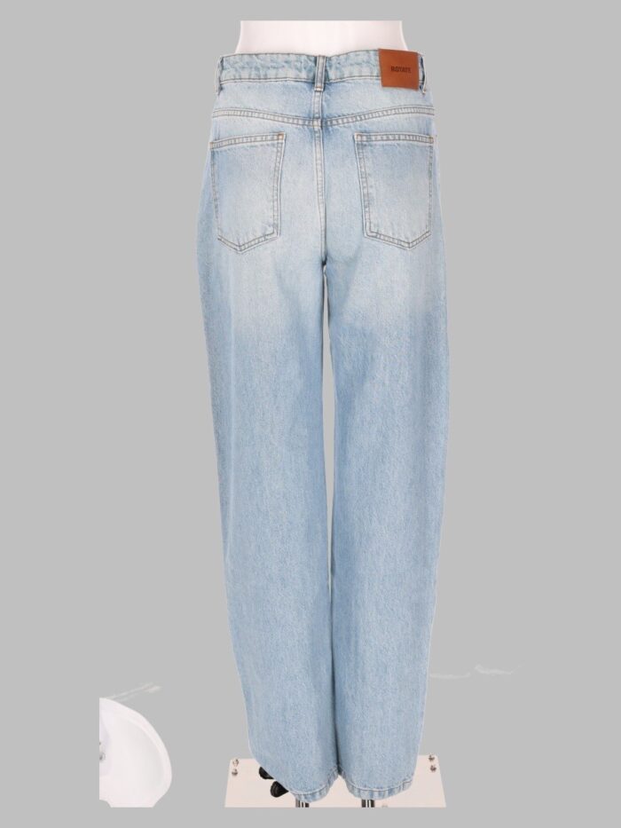 ROTATE Jeans Dritto In Denim Con Zip