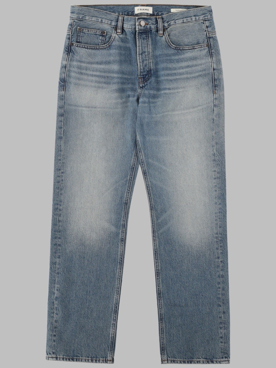 FRAME JEANS DRITTO IN DENIM DI COTONE