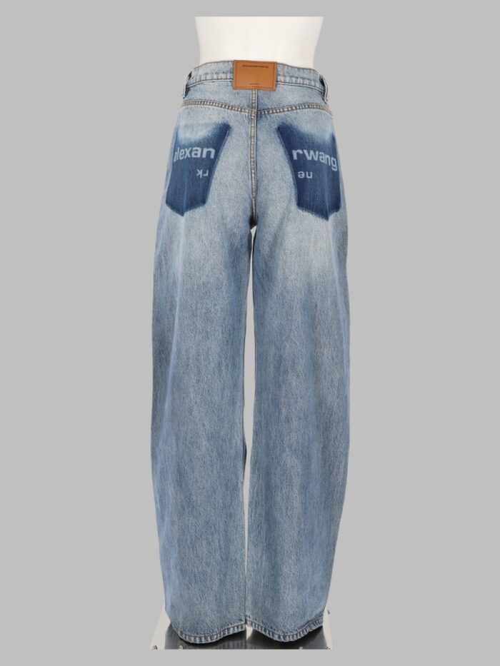 Alexander Wang Jeans "Float" Con Tasca A Scomparsa