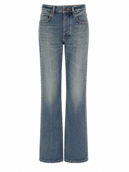Balenciaga JEANS IN DENIM CON DETTAGLI USURATI