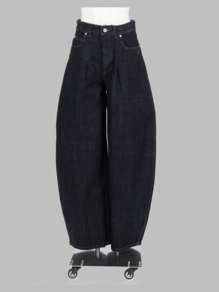 JACQUEMUS Jeans In Denim "De-Nimes Ovalo"