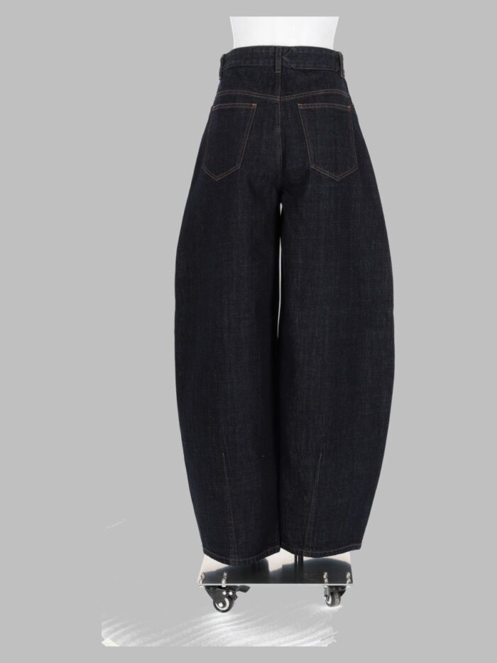 JACQUEMUS Jeans In Denim "De-Nimes Ovalo"