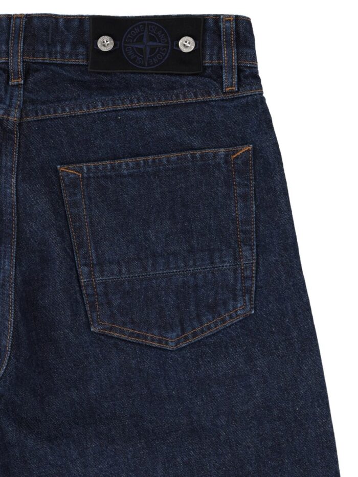 Stone Island Jeans In Denim Di Cotone