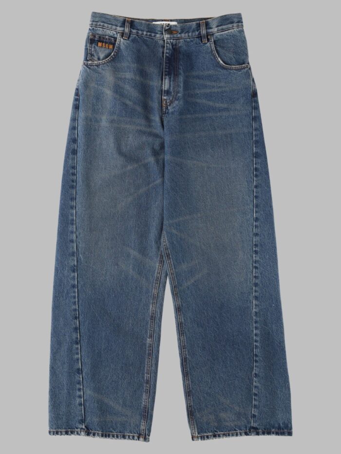 Msgm Jeans In Denim Di Cotone