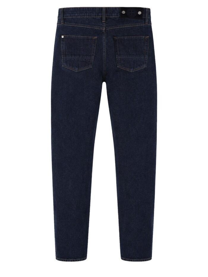 Stone Island Jeans In Denim Di Cotone
