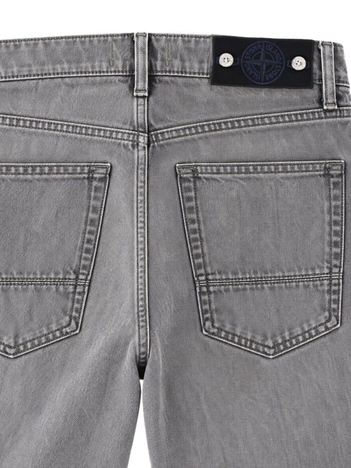 Stone Island Jeans In Denim Di Cotone