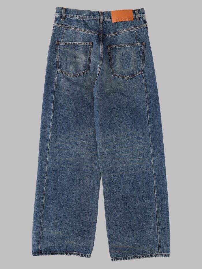 Msgm Jeans In Denim Di Cotone