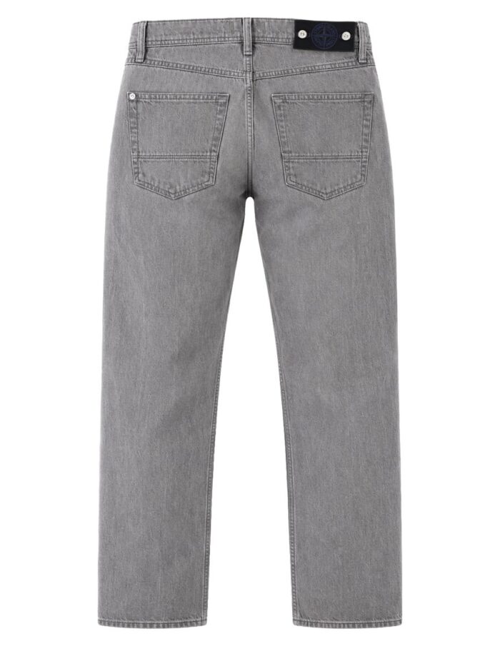 Stone Island Jeans In Denim Di Cotone