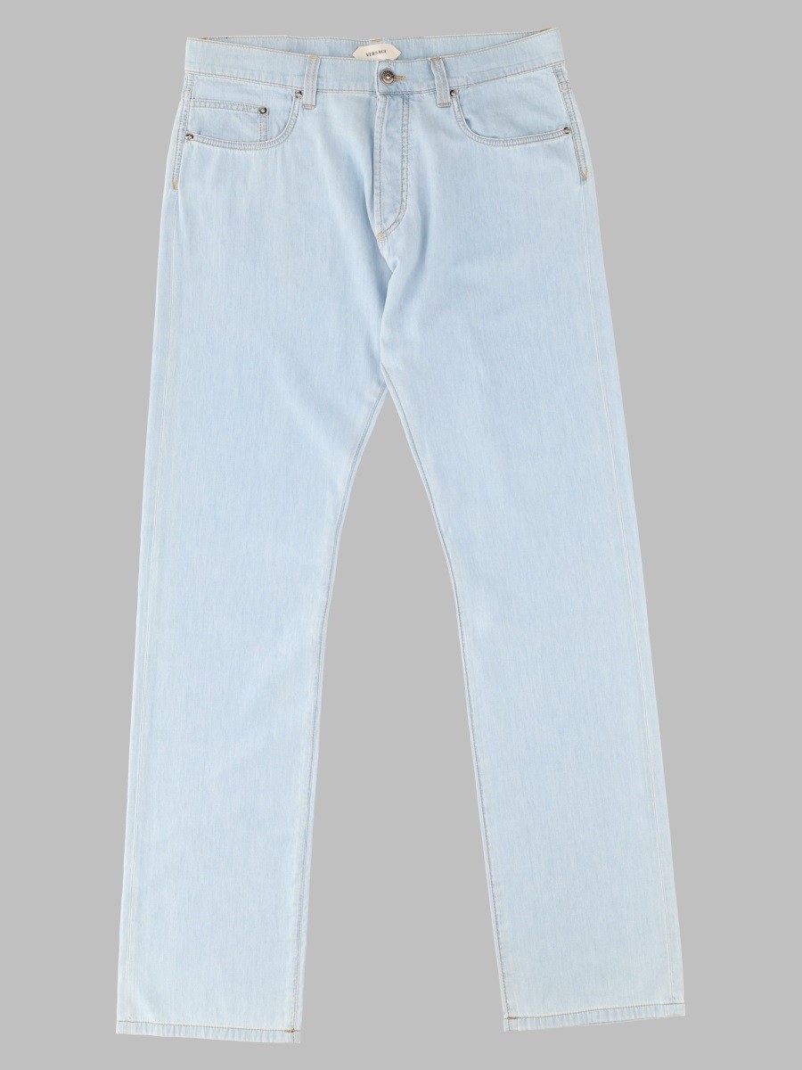Versace Jeans In Denim Di Cotone