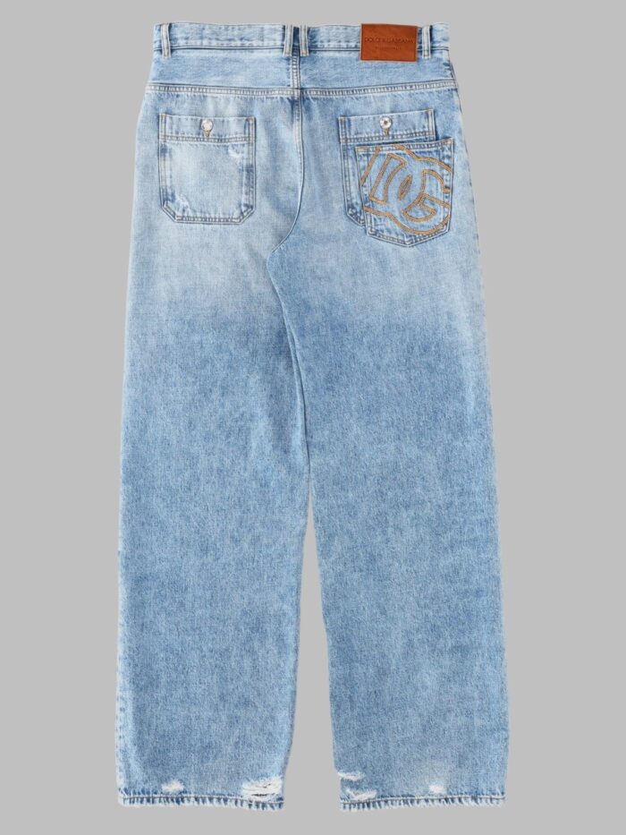 Dolce & Gabbana Jeans In Denim Di Cotone