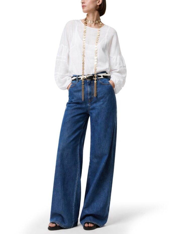 Max Mara JEANS "SARONG" DRITTO