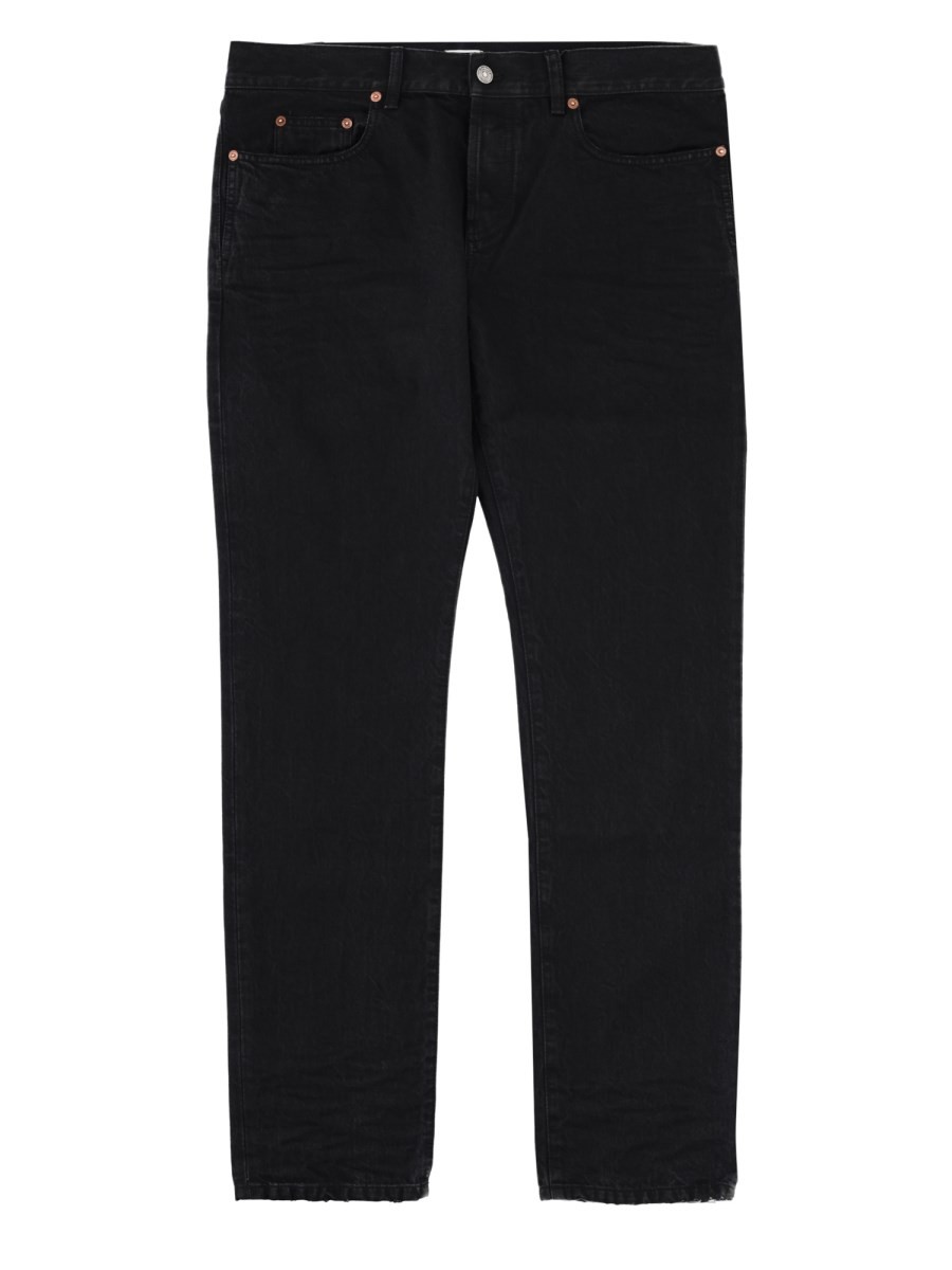 Saint Laurent Jeans Slim Fit In Denim